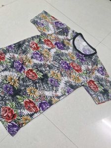 floral nylon top
