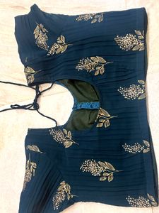 Embroidered Teal Lehenga Choli Set