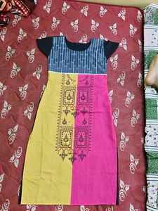 Vibrant Colorblock Kurta