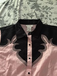 Ariat Western Style Blouse - Size M