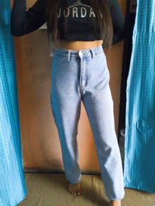 🤍🩵Waist:-30 Light Wash Jeans - Trendy Denim🩵🤍
