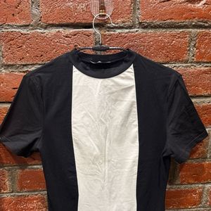 Black & White Panel Tee