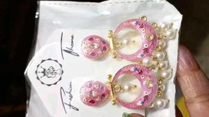 combo pack of 2 Purple Jhumka Blue Jhumkhas