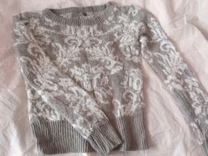 Fur Fitted Full Sleeve Top