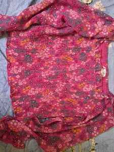 Floral Smocked Crop Tops - Set of 2