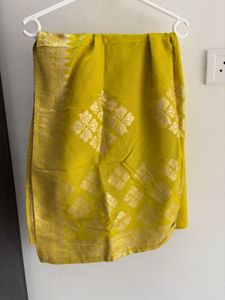 Yellow Embroidered Kurta