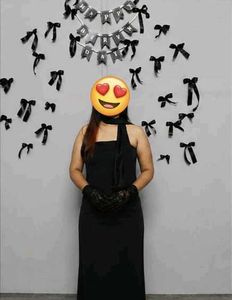 black party wear dress