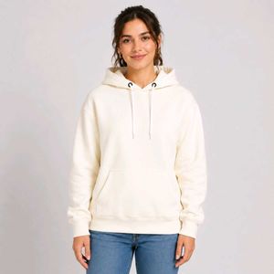 Cream Oversized Hoodie