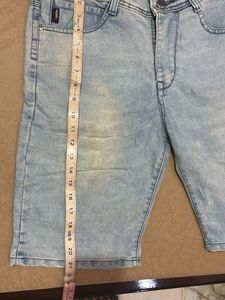 Spykar y2k blue denim shorts new with tag