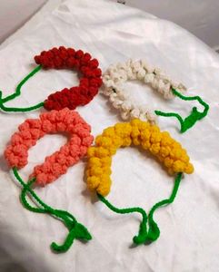 Navaratri Special Gajra Hair Accessory Handmad Cor