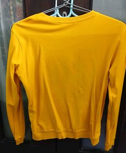 Mustard Yin Yang Graphic Tee - New