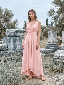 Elegant chiffon gown