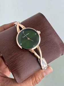 Calvin Klein Two-Tone Bangle Watch