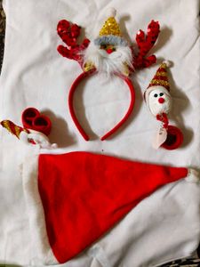 Festive Santa &amp; Reindeer Headband