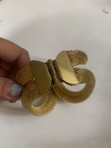 Vintage Gold Mesh Bracelet