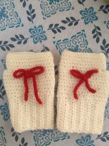 Handmade Knitted Wrist Warmers
