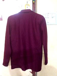 Vintage Burgundy Blazer