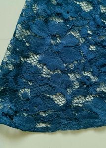 Elegant Blue Lace top