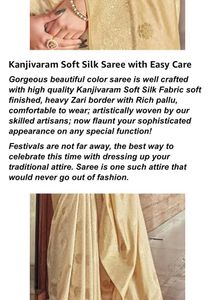 Elegant Gold Saree