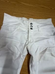 White Skinny Fit Jeans