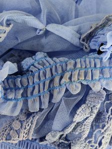 Blue Net Dress ( Women)