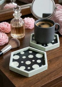 Unique Hexagon Coasters (Set of 2)