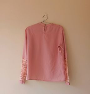 Pink Korean Top For Women | MIZAGO