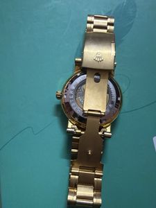 Gold Rolex Skeleton Watch
