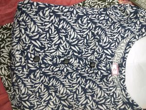 Rayon  Ghera  Print  Kurti