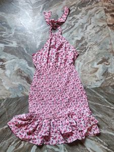 Floral Halter Sundress
