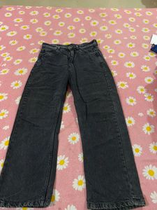 Women's Dark Wash Wide Leg Jeans
