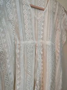 Boho Crochet Cover-Up Tunic