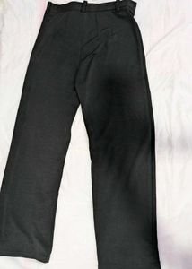 Black Wide Leg Trousers