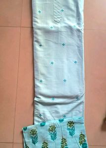 Light Blue  Kurta Set (OFFICE WEAR) PURE COTTON
