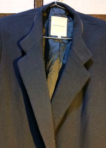 Elegant Improted Navy Blue Coat