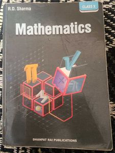 R.D. Sharma Mathematics Book for Class 10
