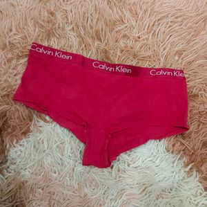 Calvin Klein Red Cotton Briefs
