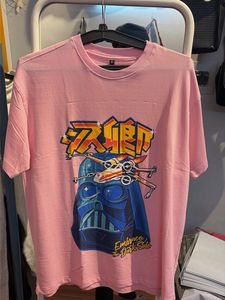 Pink Darth Vader Graphic T-Shirt
