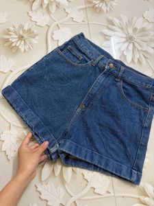 Classic Blue Denim Shorts✨💜