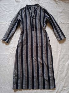 Striped Cotton Kurta