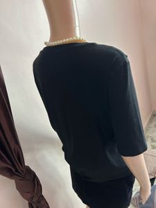 Chic Grey Ruched Vest Top ( 44 chest, 25 length)