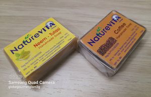 HANDMADE SCENTED SOAP >> COFFEE + NEEM TULASI