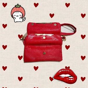 LDR Red Lace Bag/Purse