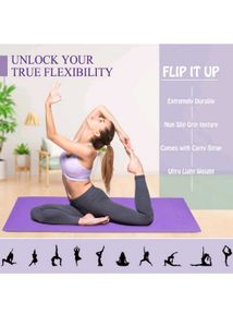 115.Purple Yoga Mat