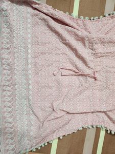 Charming Pink Embroidered Kurta