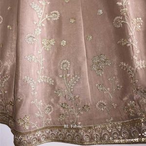 Dusty Nude Lehenga Choli Set