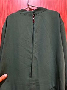 H&amp;M Round Neck Full Sleeve Long Dress for Women