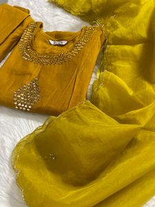 Elegant Yellow Kurta Set