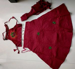 Embroidered Lehenga Choli Set