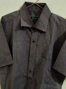 Men's Short Sleeve Collared Shirt